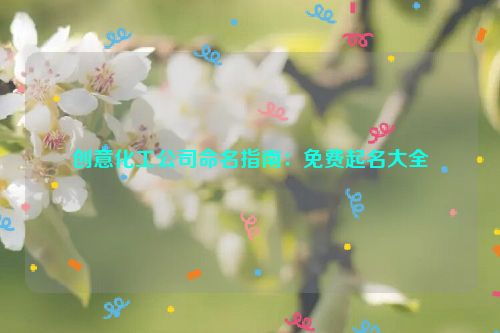 创意化工公司命名指南：免费起名大全