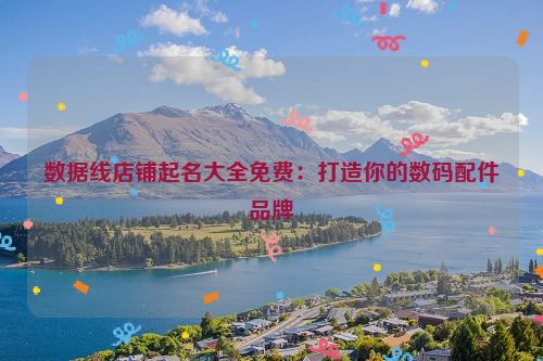 数据线店铺起名大全免费：打造你的数码配件品牌
